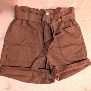 Ardene paper bag Highrise shorts